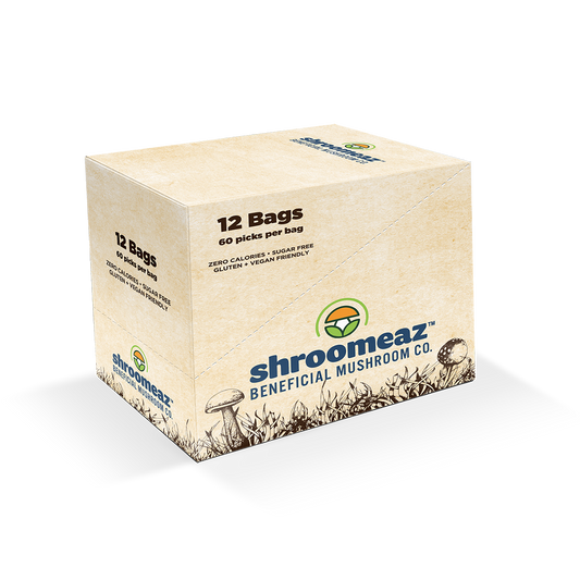 Shroomeaz Toothpicks 60ct Case (12 Bags)